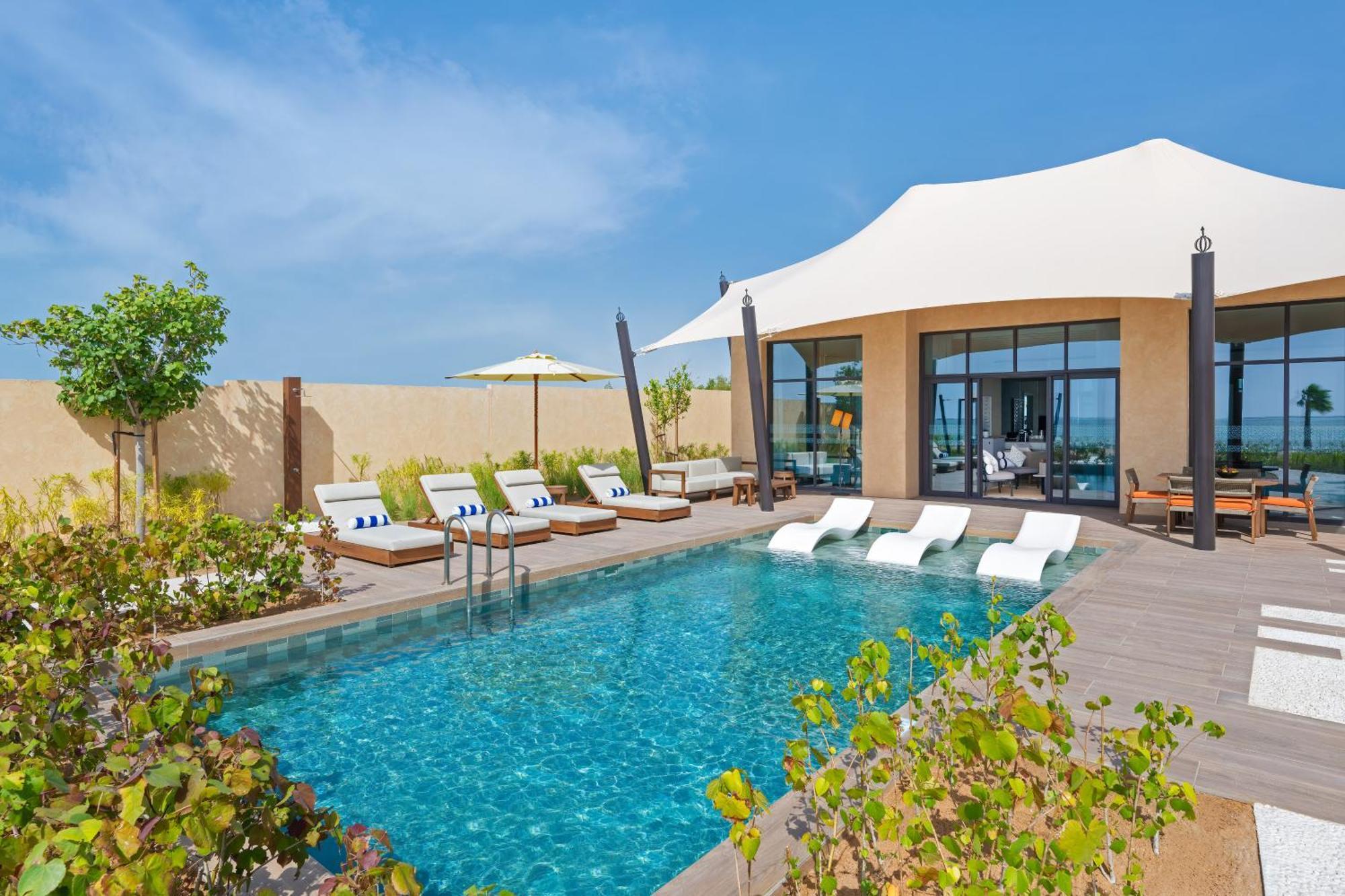 Bab Al Nojoum Hudayriyat Villas Abu Dabi Exterior foto
