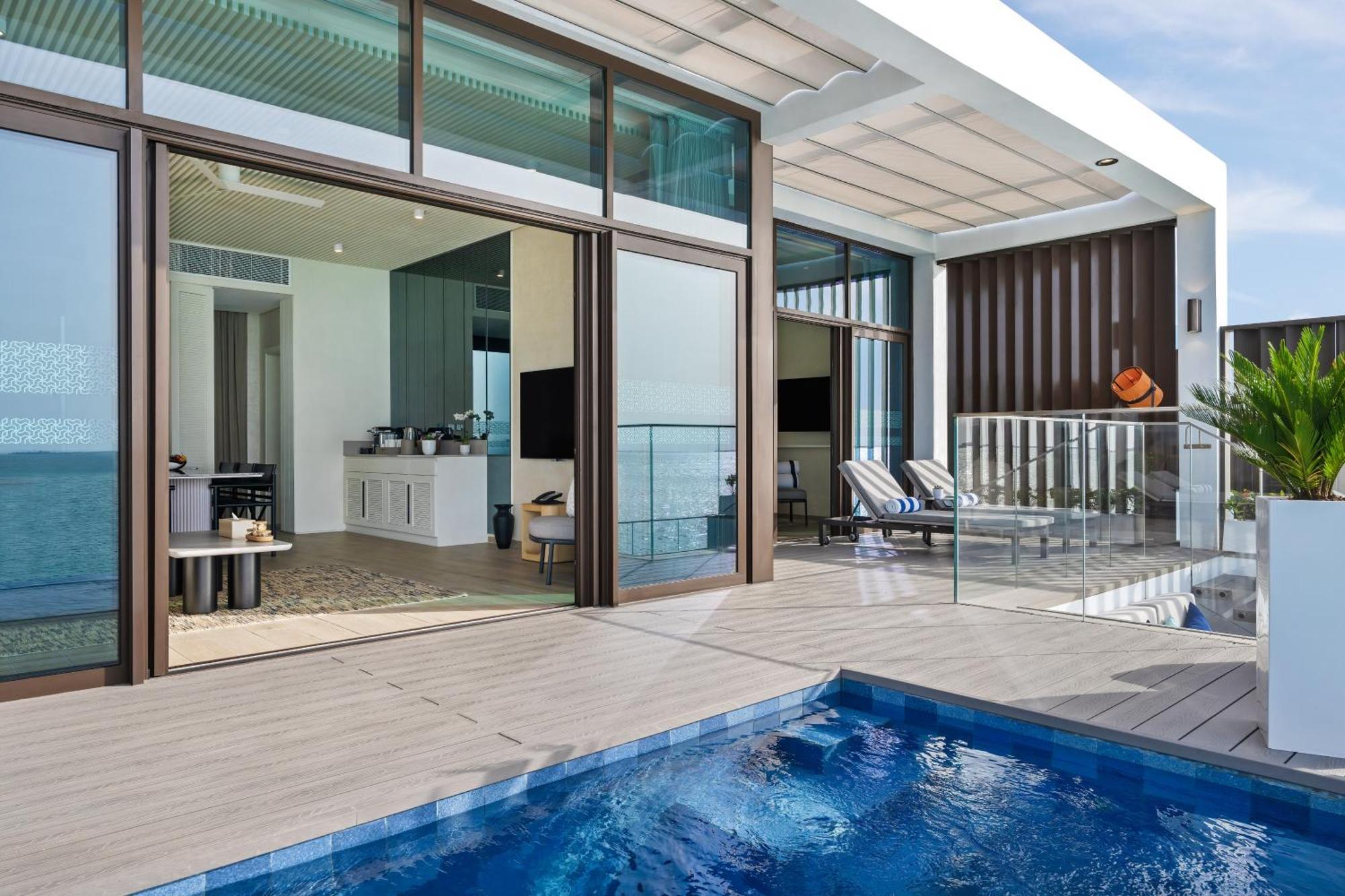 Bab Al Nojoum Hudayriyat Villas Abu Dabi Exterior foto