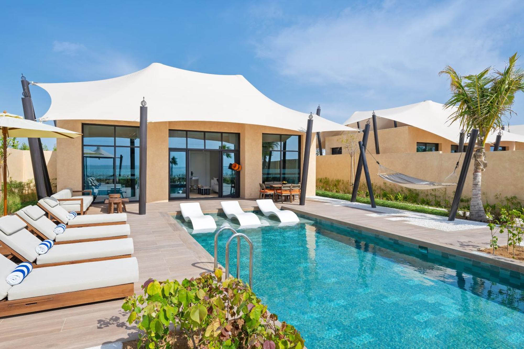 Bab Al Nojoum Hudayriyat Villas Abu Dabi Exterior foto