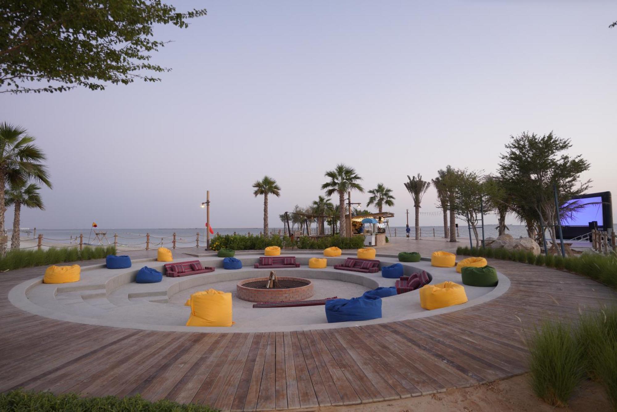 Bab Al Nojoum Hudayriyat Villas Abu Dabi Exterior foto